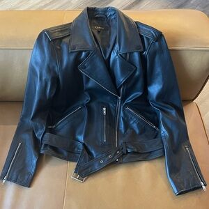 Quince 100% Leather Motorcycle Jacket new without tags
